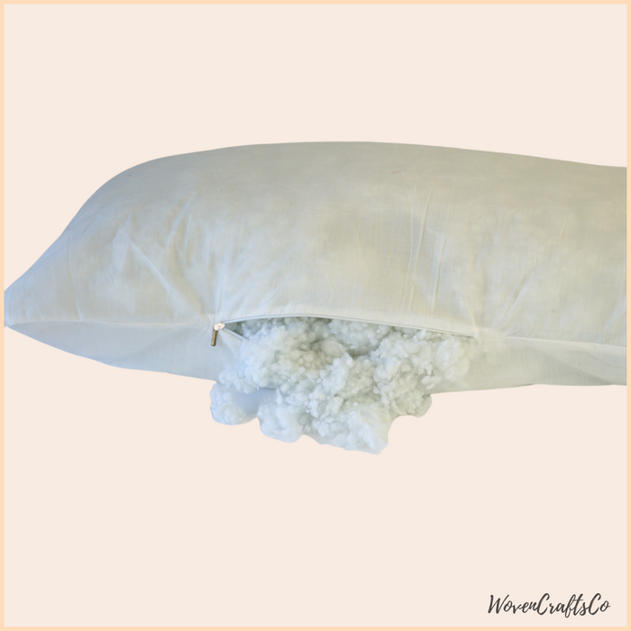 ALL SIZES Pillow Insert, Premium Polyester Fiber fill