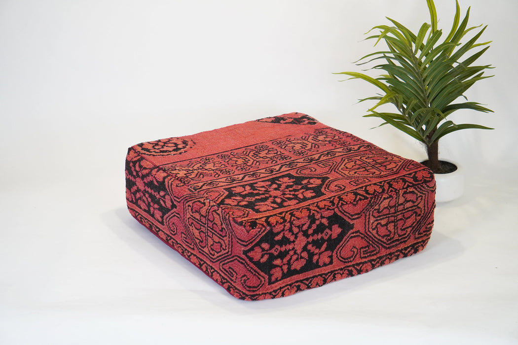 Kilim Floor Pillow | Moroccan Pouf