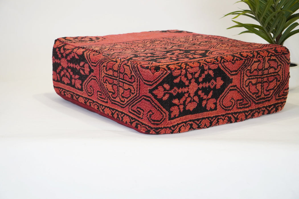 Kilim Floor Pillow | Moroccan Pouf