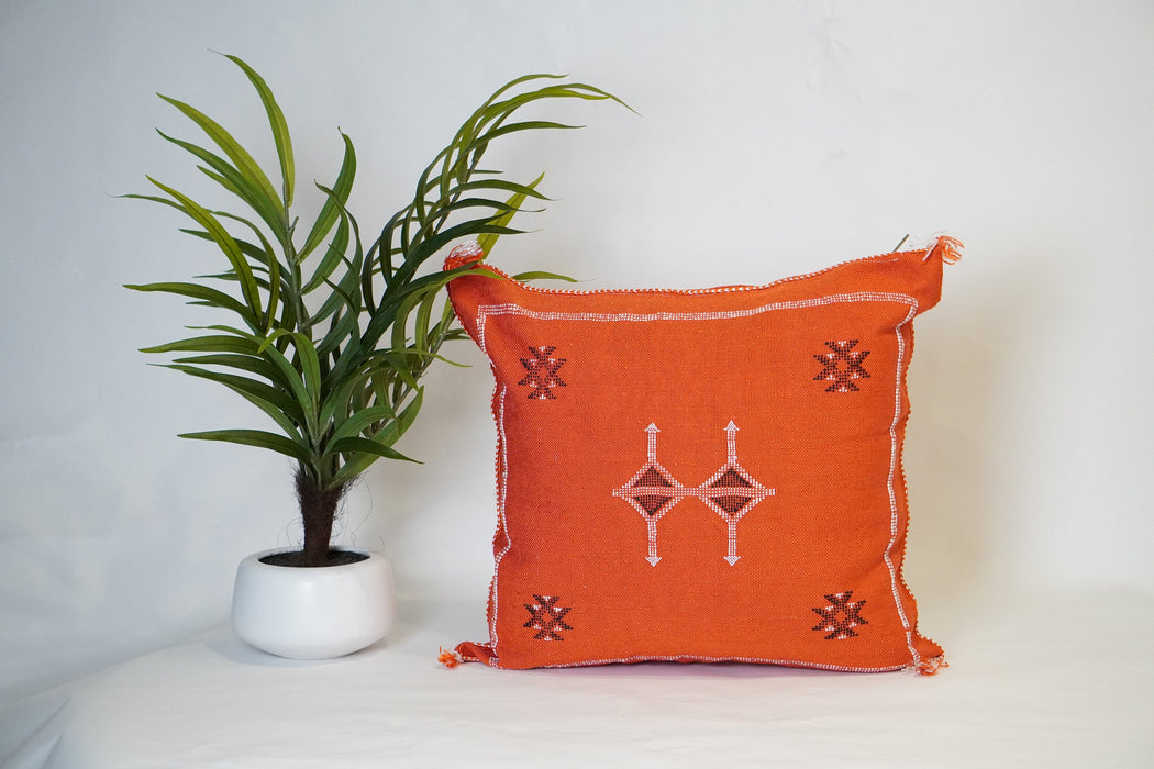 Moroccan Cactus Silk Pillow cover 20x20