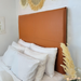 upholstered wall mount leather headboard king queen