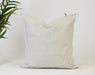 Ivory Moroccan Pillow Cover