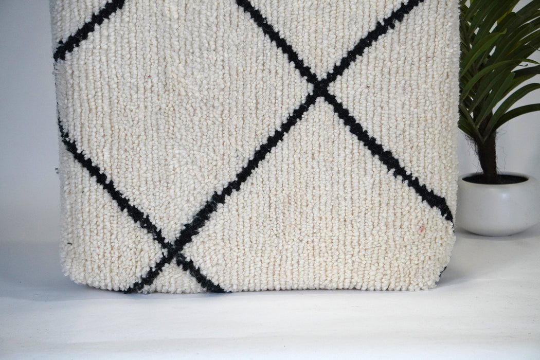 Square Floor Pillow Cushion | Moroccan Pouf