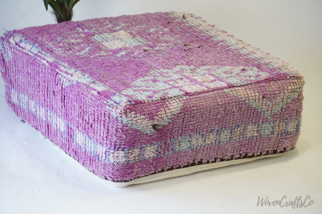 Square Boujaad floor pillow cover