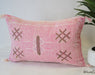 Pink lumbar Pillow