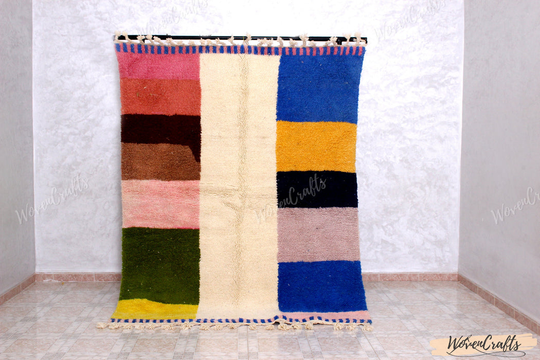 Abstract Moroccan rug