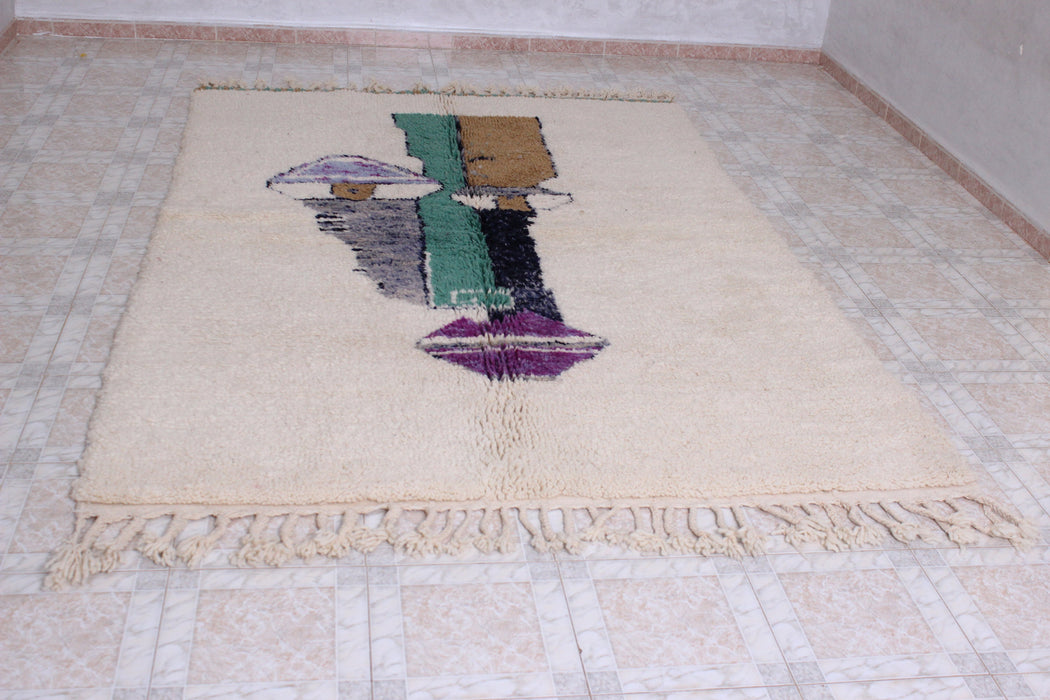 ARTISTIC Moroccan Beni ourain rug